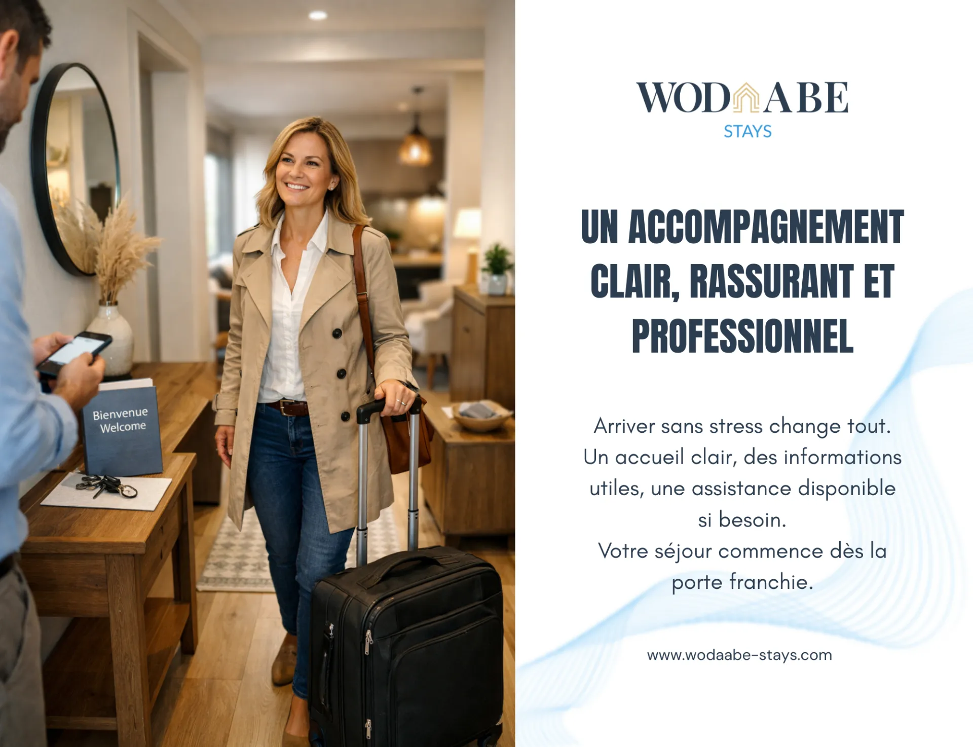 Un accompagnement clair, rassurant et professionnel